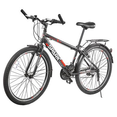 Велосипед SPARK INTRUDER 26-ST-15-ZV-V (чорний з червоним) (mot148488_1) фото