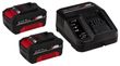 Аккумулятор + зарядное Einhell Starter-Kit Power-X-Change 18V 2x3,0Ah (4512098) фото