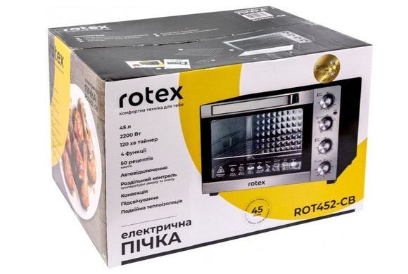 Электрическая печь ROTEX ROT450-B (ROT452-CB) фото