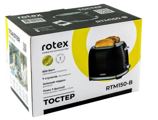 Тостер Rotex RTM150-B (RTM150-B) фото