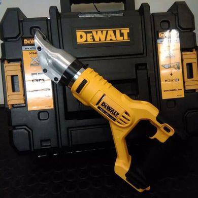 Аккумуляторные ножницы по металлу DeWalt DCS491NT (DCS491NT) фото