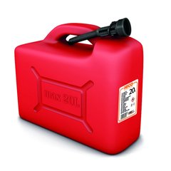 Канистра для топлива HICO пластиковая с лейкой, красная 20 л (Польша) (HICO ) фото