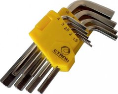 Сталь 48101 Набір Г-образних ключів HEX (44524) фото