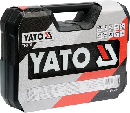 Набір інструментів 108шт. YATO YT-38791 (YT-38791) фото