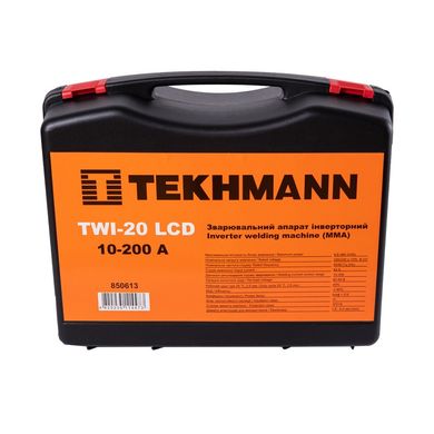 Зварювальний інвертор Tekhmann TWI-20 LCD (850613) фото