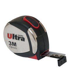 Рулетка Ultra магнитная, нейлоновое покрытие 3м*19мм (3822032) (3822032) фото