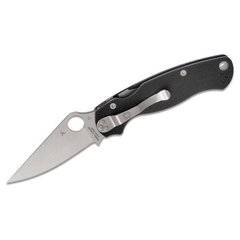 Нож складний Spyderco Para Military 2 Left Hand G-10 Black (C81GPLE2)