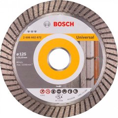 Алмазний диск Bosch ECO Universal Turbo 125 * 22,23 * 7 мм (2608615037) фото