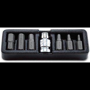 Набор бит HEX TOPTUL 10мм 4-12мм 7ед. GAAT0707 (GAAT0707) фото