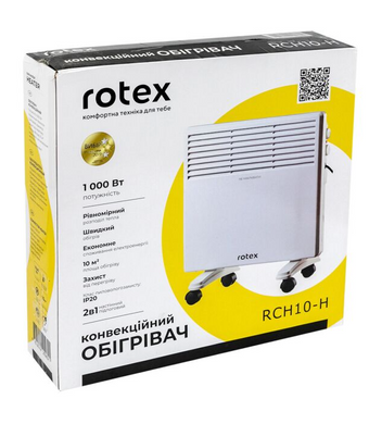 Электрический обогреватель Rotex RCH10-H (RCH10-H) фото