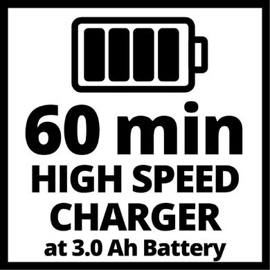 Акумулятор + зарядний Einhell 18V 2x 3,0Ah Twincharger Kit Power-X-Change New (4512083) фото