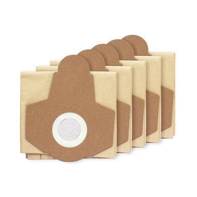 Фільтр-мішок паперовий DT-1015 / DT-1020 / DT-1025 / DT-1030 (5 шт. 20 Л) INTERTOOL DT-1027 (DT-1027) фото