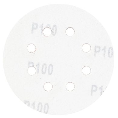 Шлифовальный круг 8 отверстий Ø125мм P100 (10шт) SIGMA (9122661) (9122661) фото