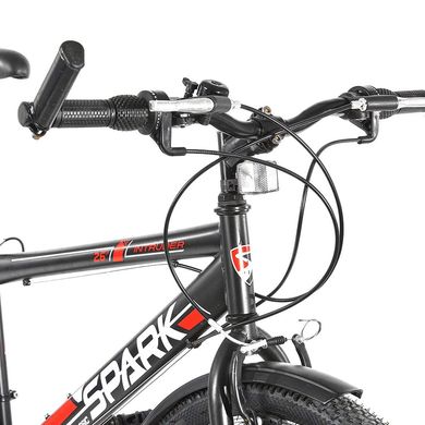 Велосипед SPARK INTRUDER 26-ST-15-ZV-V (чорний з червоним) (mot148488_1) фото