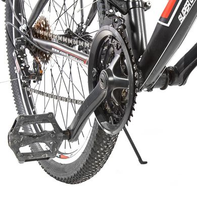 Велосипед SPARK INTRUDER 26-ST-15-ZV-V (черный с красным) (mot148488_1) фото