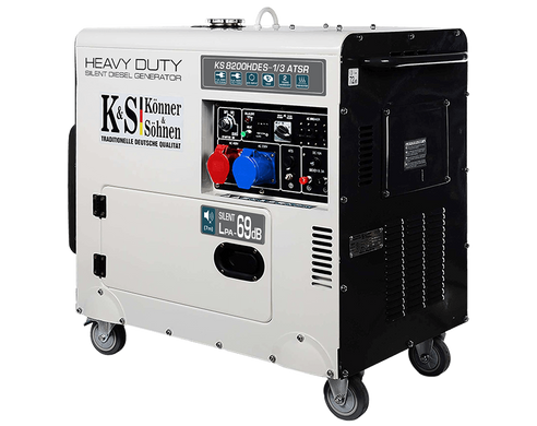 Дизельний генератор Konner & Sohnen KS 8200HDES-1/3 ATSR (KS8200HDES-1/3ATSR) фото