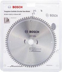 Пильный диск Bosch Eco for Aluminium 254*3*30 мм (2608644394) фото