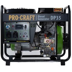 Дизельный генератор для дома и дачи Procraft DP35 UNIVERSAL (p035100) фото