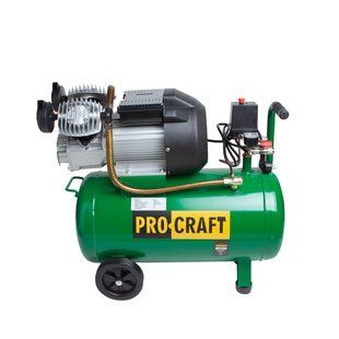 Компрессор двухцилиндровый Procraft 50 л V2 (p800502) фото