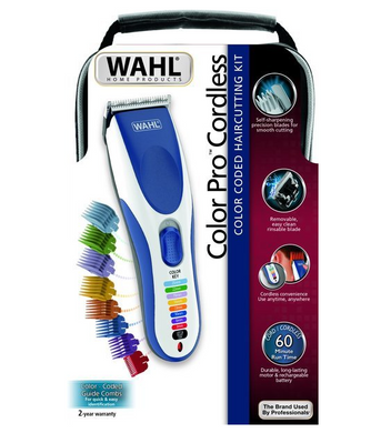 Машинка для стрижки волос + мини-триммер WAHL Сolor Pro Cordless Combo 09649-916 (09649-916) фото