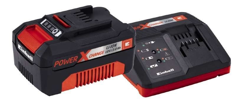 Акумулятор + зарядний Einhell Starter-Kit Power-X-Change 18V 3,0Ач (4512041) фото
