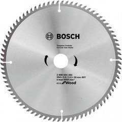 Пильный диск Bosch Eco for Wood 254*3,0*30 мм (2608644384) фото