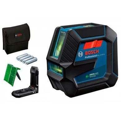 Лазерний нівелір Bosch GLL 2-15 G + LB 10 (0601063W00) фото