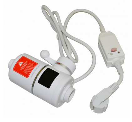 Проточный водонагреватель GRUNHELM EWH-1X-3F-LED (105928) фото