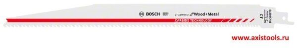 Полотно для сабельных пил Bosch S1256XHM Progressor for Wood+Metal, 10шт (2608653283) фото