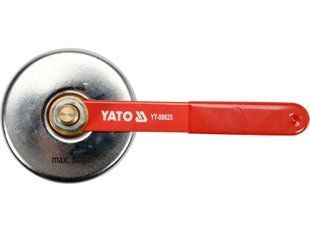 Магнитный зажим массы для сварки YATO YT-08625 (&Oslash; 85 мм, до 500 А, удержание 7 кг) (YT-08625) фото