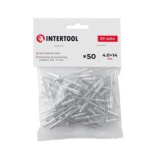Заклепка алюминиевая, 4,0&times;14 мм, 50 шт. INTERTOOL RT-4014 (RT-4014) фото
