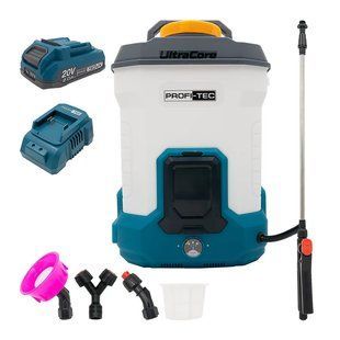 Аккумуляторный опрыскиватель PROFI-TEC PS-12L/20V (без аккумулятора и зарядного устройства) (pt8033) фото