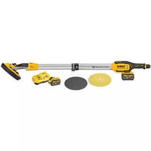 Акумуляторна шліфмашина для стін і стель DeWalt DCE800T2 (DCE800T2) фото