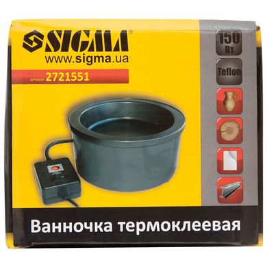 Ванночка термоклеевая з тефлоновим покриттям Sigma 150Вт (2721551) (2721551) фото