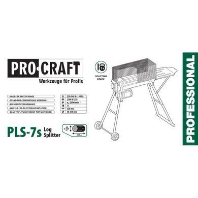 Дровокол Procraft PLS7s (p070002) фото