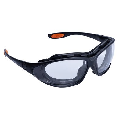 Набор очки защитные с обтюратором и сменными дужками Super Zoom anti-scratch, anti-fog (прозрачные) (9410911) фото