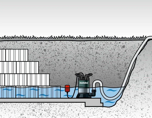 Погружной насос для чистой воды Metabo TP 8000 S (250800000) (250800000) фото