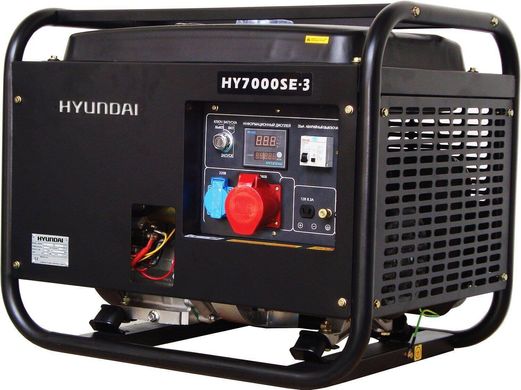 Бензиновый генератор Hyundai HY 7000SE-3 (HY 7000SE-3) фото