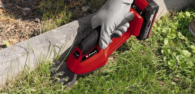 Аккумуляторные ножницы для травы и кустов Einhell GE-CG 18/1 Li-solo (3410382) фото