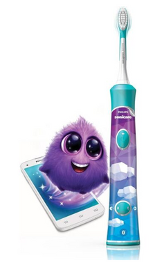Звуковая электрическая зубная щетка PHILIPS For Kids HX6322/04 (HX6322/04) фото