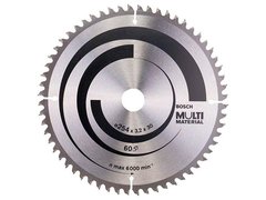 Пильный диск Bosch Multi Material 254*3,2*30 мм (2608640449) фото