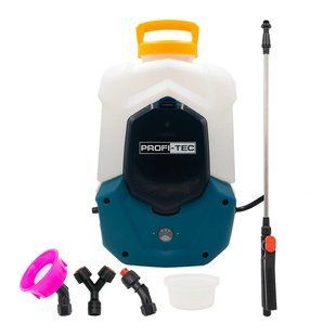 Аккумуляторный опрыскиватель PROFI-TEC PS-16L/20V (без аккумулятора и зарядного устройства) (pt8034) фото