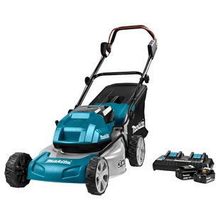 Аккумуляторная газонокосилка Makita DLM460PT2 (DLM460PT2) фото