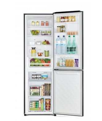 Двухкамерный холодильник HITACHI R-BG410PUC6GBK (R-BG410PUC6GBK) фото