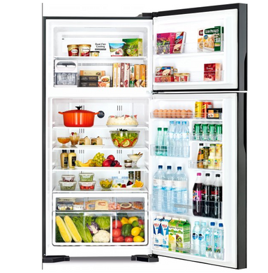 Двухкамерный холодильник HITACHI R-V610PUC7PWH (R-V610PUC7PWH) фото