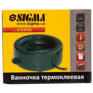 Ванночка термоклеевая з тефлоновим покриттям Sigma 100Вт (2721531) (2721531) фото