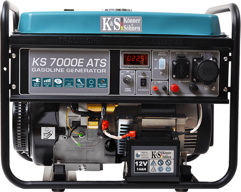 Бензиновий генератор Konner & Sohnen KS 7000E ATS (KS 7000E ATS) фото