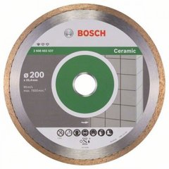 Алмазний диск Bosch Standard for Ceramic 200 * 25.4мм (2608602537) фото