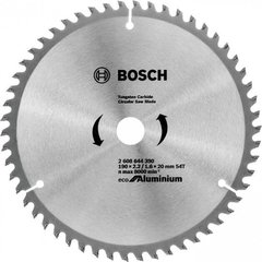 Пильний диск Bosch Eco for Aluminium 190 * 2,4 * 20 мм (2608644390) фото