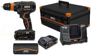 Аккумуляторный шуруповерт AEG BSB18CBLLELI-252X (4935464410) фото